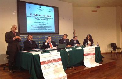 Ascoli: convegno sul Jobs Act, come cambia il lavoro nel terziario