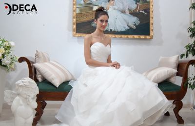 Abiti da sposa G&G Atelier, backstage Bianca