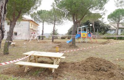 Grottammare, arredi ludici per la pineta dell’Oasi