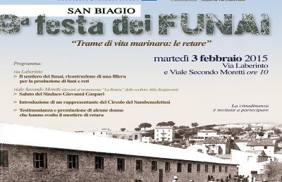 San Benedetto: San Biagio, in via Laberinto la festa dei funai 