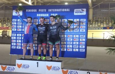 Ciclismo su pista, Davide Ceci conquista il bronzo a Roubaix