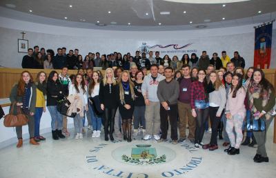 San Benedetto, ricevuti gli studenti del progetto Comenius 