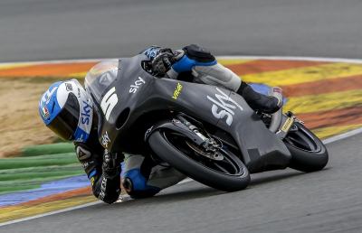 Moto3, ottavo tempo per Fenati nei primi test a Valencia