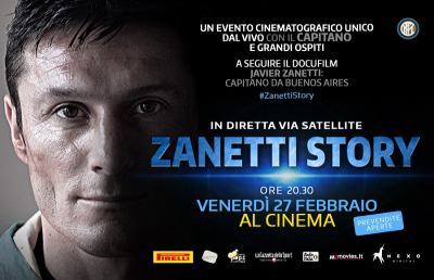 Film dedicato a Javier Zanetti nelle sale cinematografiche