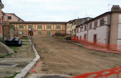  Pruacs, lavori in corso in via del Consolato 