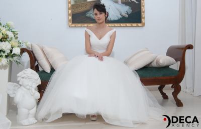 Abiti da sposa G&G Atelier, backstage Valeria