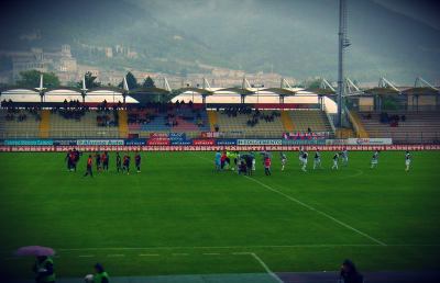 Tifi Ascoli e vivi nelle Marche, Gubbio no. Tifi Inter, Gubbio sì...
