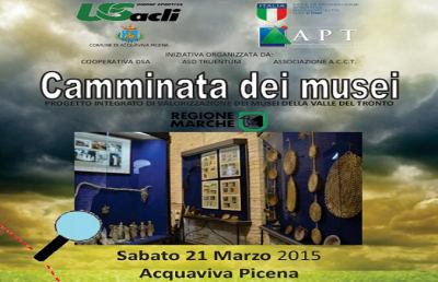 Camminata ad Acquaviva Picena per la valorizzazione dei musei