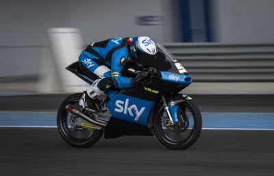 Moto3, Fenati nella top ten dopo la seconda giornata di test
