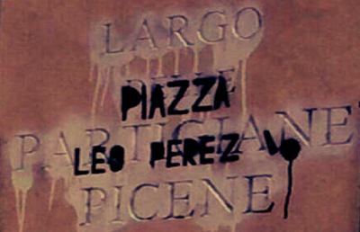 Ascoli, gettata nel fiume targa “Largo delle Partigiane Picene”