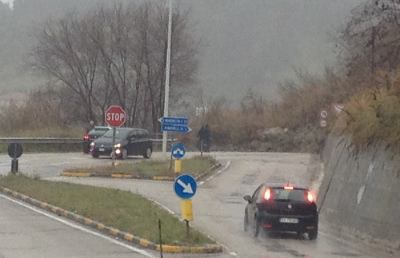 Ascoli: maltempo, frane e smottamenti. Chiusa la Strada Salaria  