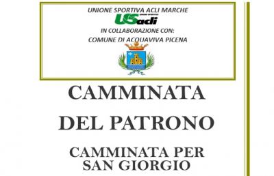“Camminata del Patrono” per San Giorgio a Forola di Acquaviva Picena