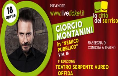 Offida, attesa per lo spettacolo del dissacrante Montanini