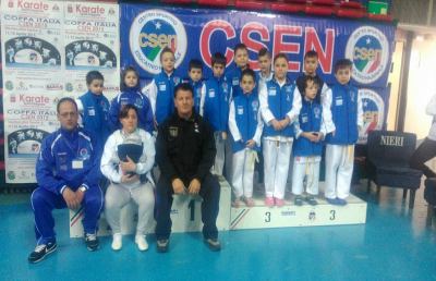 Karate, a Montecatini 24 medaglie per gli atleti di Offida