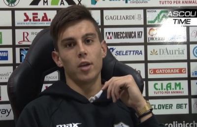 Ascoli Picchio, un turno di stop per Dell'Orco e multa da 500 euro