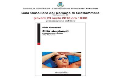 Grottammare, si presenta il libro “Città Stagionali”