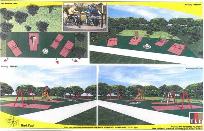 Parco di area Cerboni, ci saranno anche giochi fruibili dai disabili 