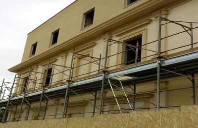Grottammare: ex ospedale, si svelano i primi restauri