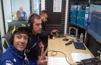 Motociclismo, Valentino Rossi diventa telecronista in Francia