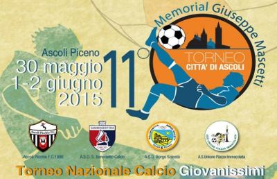 Torneo Città di Ascoli-Memorial Mascetti, ci sono i Giovanissimi del Picchio