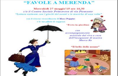 San Benedetto, con i nonni si chiude Favole a Merenda