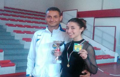 Pattinaggio artistico, Ilaria Spinozzi d'oro ai Regionali Uisp