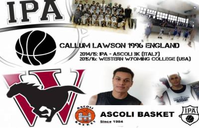 Callum Lawson, dall'Ascoli Basket al college in America