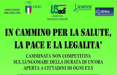 Al via “Camminiamo verso la…. Giornata nazionale dello sport”