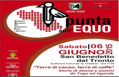 Auditorium San Benedetto: storie di cacao, caffè di Togo e Uganda