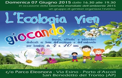 L’Ecologia vien giocando, Domenica 7 al Parco Eleonora 