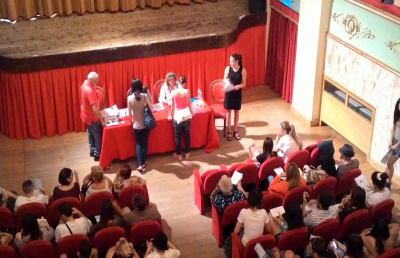 Offida, in tanti per casting fiction con Sabrina Ferilli	