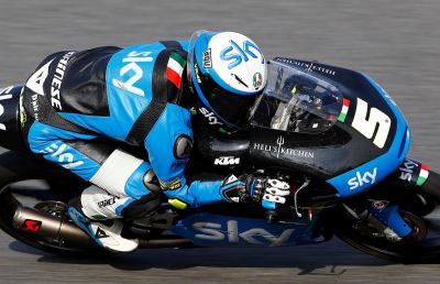 Barcellona, Fenati cerca il giusto feeling con il tracciato catalano
