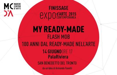 My ready-made, flash mob al PalaRiviera di San Benedetto