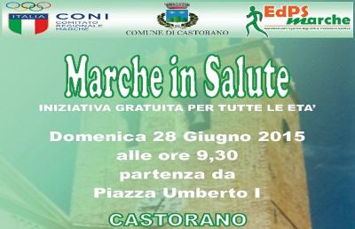 L'iniziativa “Marche in salute” arriva anche a Castorano