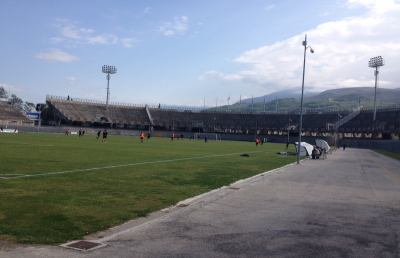Ascoli Picchio, amichevole al “Del Duca” tra dirigenti e giornalisti
