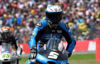 Assen, Fenati termina quinto dopo una gara all'attacco