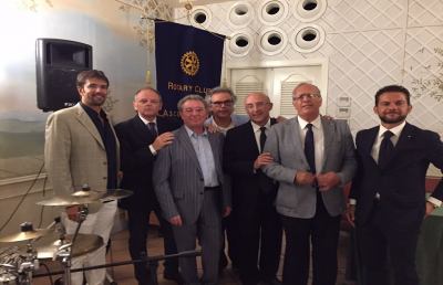 Ascoli, inaugurazione anno 2015/2016 del Rotary Club
