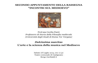 Castignano: Templaria 2015, tornano gli incontri sul Medioevo
