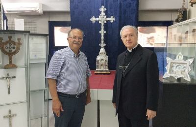 Museo Malacologico Cupra, visita di Monsignor Tonucci