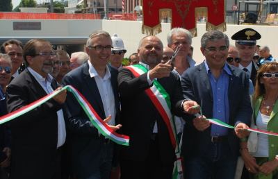San Benedetto, sottopasso di Via Pasubio ufficialmente aperto