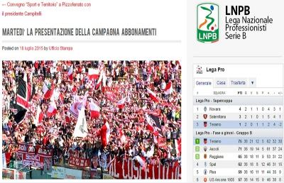 Teramo, il 21 Luglio si svela la campagna abbonamenti per la B