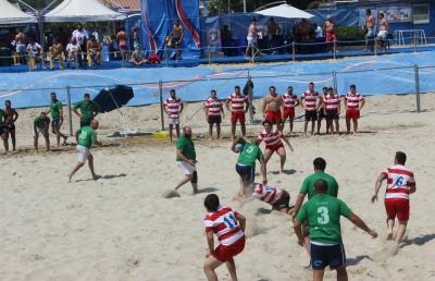 Beach rugby a San Benedetto, la spuntano Sabbie Mobili e Sabbiette