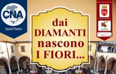 Cna Ascoli, arte e spettacolo con “Dai diamanti nascono i fiori”