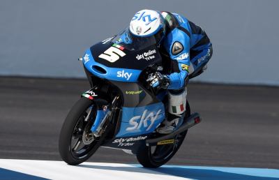 Indianapolis, Fenati stringe i denti e strappa l'11° posto in griglia