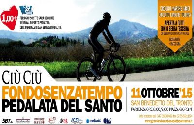 Pedalata del Santo, un euro a iscritto devoluto a pediatria