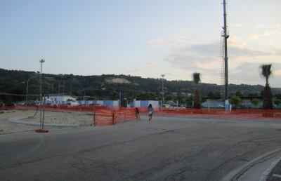 Grottammare: lavori in corso, una rotatoria a San Martino