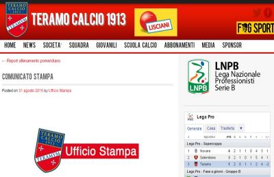 Teramo ancora all'attacco: “Ascoli preferisce vincere con carte bollate”