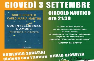 Circolo Nautico, si presenta il libro “Con intelligenza e amore”