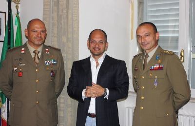Ascoli, Colonnello Zona a capo del 235° Reggimento Piceno
