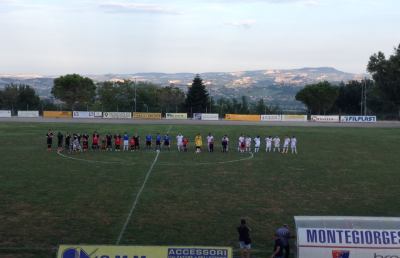 Montegiorgio-Ascoli 0-3, primo gol per Caturano e show Frediani